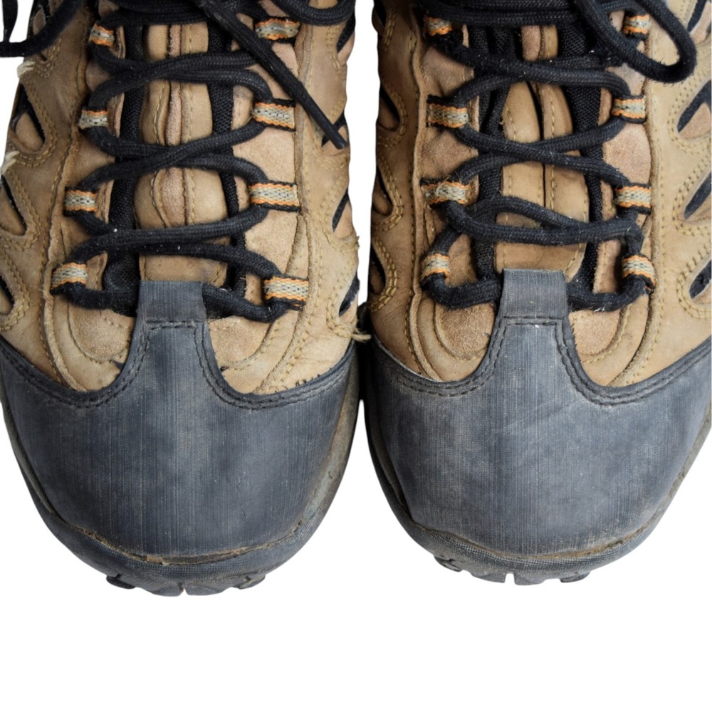 Merrell Reflex Mens Mid Hiking Boots Brown Smoke Tan Waterproof Shoes Size 11.5 - Picture 12 of 12
